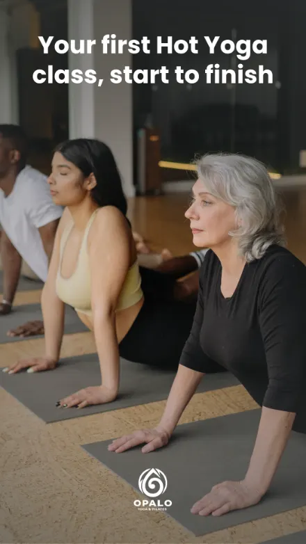 Your first Hot Yoga class reel